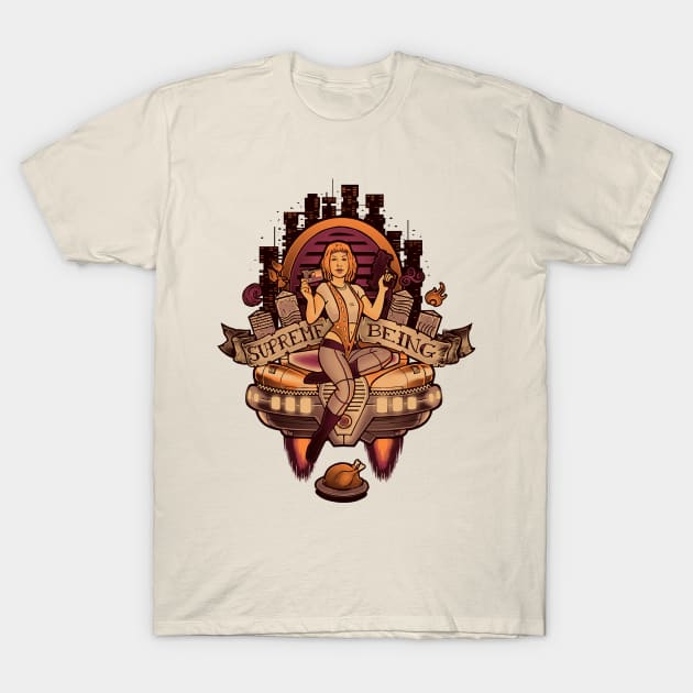 Supreme being t shirt best sale